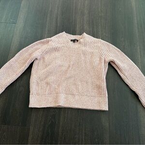 Banana Republic Light Pink Ribbed Sweater